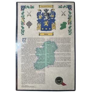 Kilroy Coat Of Arms Land Of Ireland